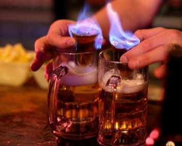 Flaming Doctor Pepper