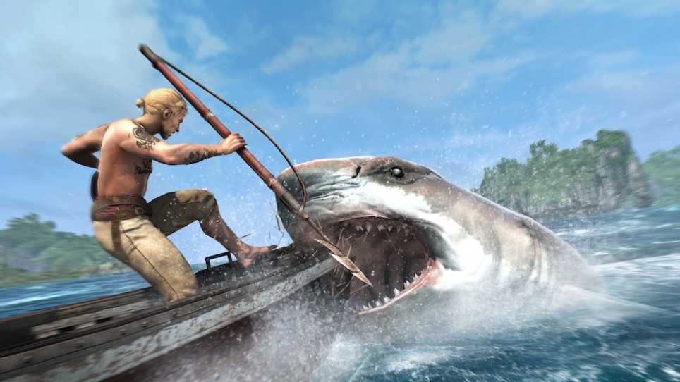 New Assassin’s Creed 4: Black Flag Screenshots are Sharktastic