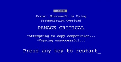 Microsoft Dying